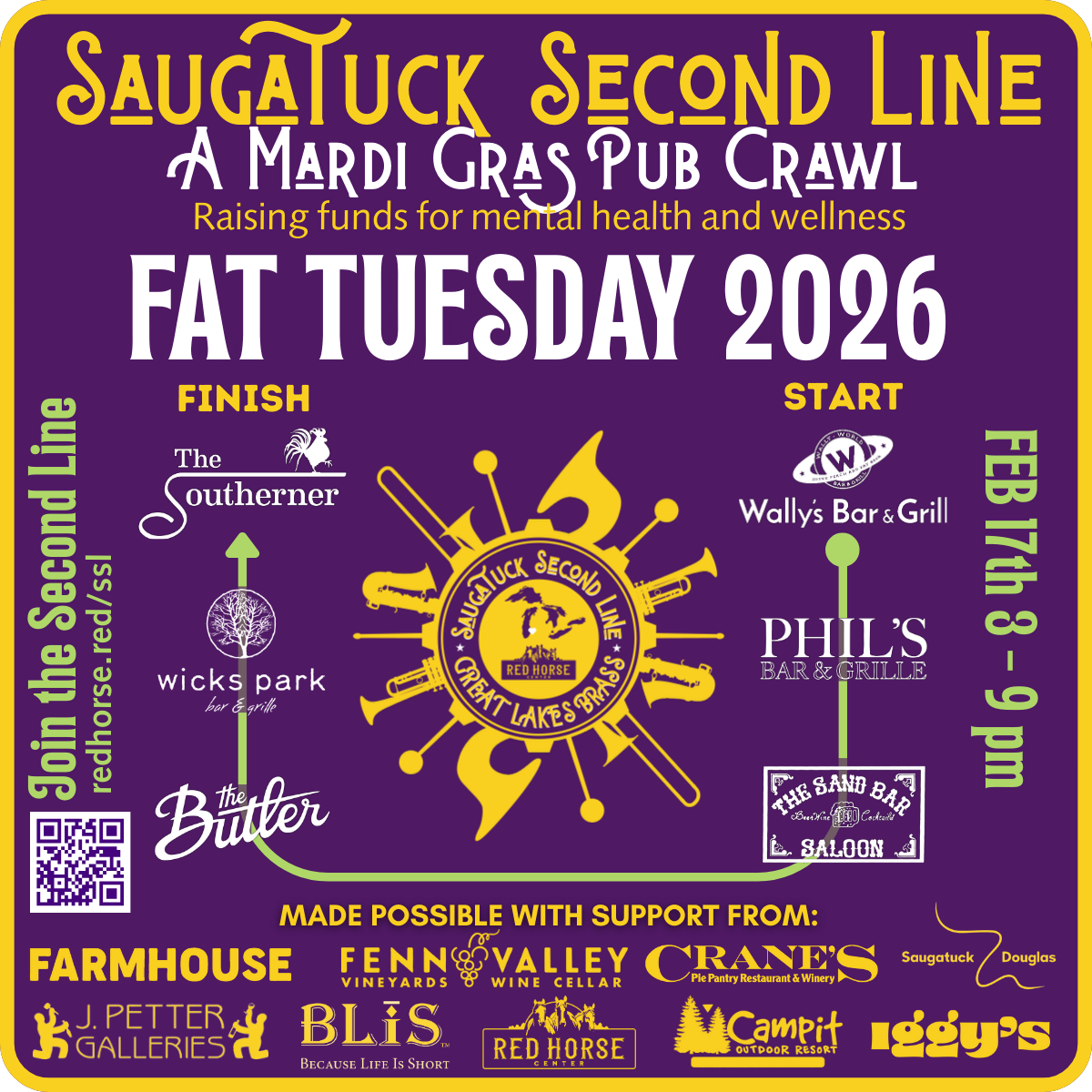 The Lunar New Year -- The Year of the Fire Horse, Mardi Gras & Fat Tuesday!